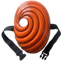 Japan Anime Cartoons Unisex Tobi Obito Akatsuki Ninja Madara Masquerade Cosplay Full Face Resin Party Mask