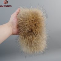 New Women Winter Fashion Real Fox Fur Scarf Natural Good Elastic Knitted Genuine Real Fox Fur Ring Scarves Warm Fox Fur Headband