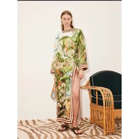 Fashionable Casual Linen Shirt Dress Loose Fit Summer Spring New Arrival Women's Clothing Floral Print Vacation Wear