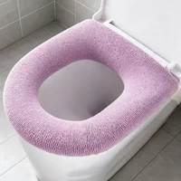 Four Seasons Universal Toilet Seat Mat Winter Warm Soft Cushion Household Bathroom Washable Closestool Cover Pad Accessory
