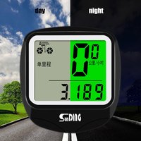 SUNDING Bike Wired Code Table Speedometer Cycling Bicycle Digital LCD Computer