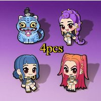 Anime Figure Pins Brooches Accessories Acrylic Cute Rumi Zoey MIRA Pin Backpack Badge for Fans Friends Gifs