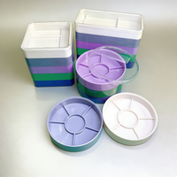 Color Parts Box 5 Layer Watch Parts Storage Box Watch Repair Tool Storage Box Screw Component Movement Tools