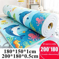 2 Thickness Options Non-toxic Baby Game Mat EPE Baby Activity Gym Baby Crawling Play Mats Carpet for Children's Safety Mat Rug