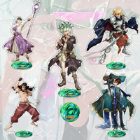 Anime Dr. Stone 15CM Acrylic Stand keychain Anime Stand Ishigami Senku Asagiri Gen Student Room Desktop Decoration Souvenir