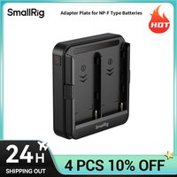 SmallRig Adapter Plate for NP-F Type BatteriesHot-Swap UPS Function D-Tap, DC 5521, and USB-C Out Ports Intelligent Power Manage