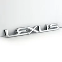For Lexus Logo ES300 IS300 IS350 ES250 ES350 IS250 CT200H NX200 Accessories ABS/Metal Car Rear Trunk Emblem Badge Sticker f