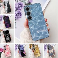 Casing For Tecno Spark 40Pro KM6 Cover For Techno Spark 40 Pro Case Silicone Luxury Butterfly Love Fashion Flowers Cool Painted
