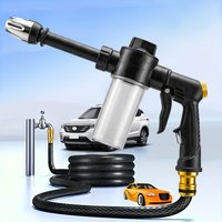 High Pressure Car Wash Gun, RV Cleaning Foam Kettle, Garden Hose Nozzle Shower Multi Watering Tool