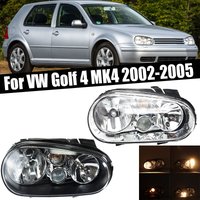 Headlight For Volkswagen VW Golf 4 MK4 2002 2003 2004 2005 Head Light Driving Lights Signal Lamp Head Light Without Light Bulbs