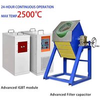 45Kw Induction Melting Furnace With 50Kg Capacity Accurate Temperature Control Energy Saving & Environmental Protection