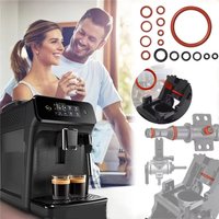 1set O-Ring Seal Kit Silicone Gasket Tools For Food Grade Coffee Machine Brewing Group Spout Connector Maintenance Accessories