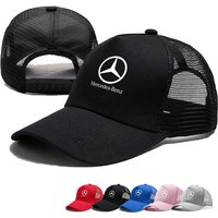 Summer Mesh Baseball Cap Snapback Hat Casual Breathable Hat For Mercedes Benz A C E S G Class W177 W205 W213 X167 W222 CLA GLE