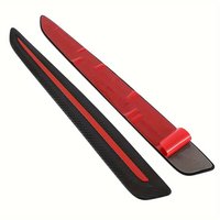 2PCS Car Front Rear Bumper Corner Protector Guard Car Anti-Collision Edge Protection Decoration Strip Car Universal Accessories