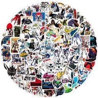 AliExpress Bandai 10/30/50/100PCS Classic Animation Comics GUNDAM Stickers Cool Personality Creative Decorative Skateboard Motorcycle Helmet Bike