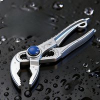 Quick Adjustable Eagle Beak Pipe Pliers Multifunctional Press Clamping Tenon Groove Wrench Mini Water Pump Pliers Repair Tool