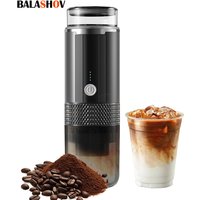Wireless Espresso Machine Travel Coffee Maker Small Rechargeable Coffee Machine for Camping RV Hiking Capsul Suitable
