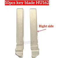 keystar 10pcs HU162 Original Car Remote Key Blank MQB48 Flip Key Blade Right Side Blade for Golf Jetta Seat Skoda MQB49 Key