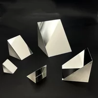 Rechtwinkliger dreieckiger Prisma-Spiegel, 50 mm, 40 mm, 30 mm, 25 mm, 20 mm, 15 mm, externes reflektierendes optisches Glas mit Aluminiumbeschichtung