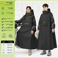 AliExpress NONE New Coverall Raincoat Rainpants Suit Full Body Rainstorm Prevention Electric Bicycle Motorcycle Riding Reflective Raincoat