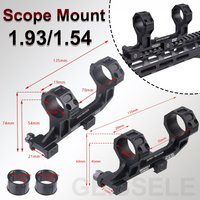 Tactical GEISSELE 1.54 1.93 Mount Automatics AR15 Scope Mount For 30mm 25.4mm OpticalSight Mount For 20mmPicatinnyRail Aluminum