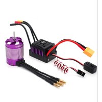 YSIDO 3650 3660 Brushless Motor 60A ESC Combo 3.175/5.0mm Shaft For 1/10 1/8 Tamiya Traxxas Wltoys RC Racing Off-Road Truck Car