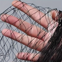 Balcony and window cat net 4x3m, pet protection, drying clothes to prevent falling protective net black