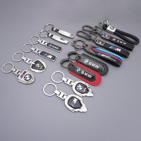 Car Emblem Keyring 3D Metal Car Key Chain For BMW E36 E39 E46 E60 E90 E90 F10 F30 G20 G21 G30 G11 F15 X5 X6 BMW 50th Accessories