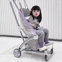 Outdoor Lightweight Children's Stroller Foldable Portable Stroller High Landscape Stroller Fashionable Children's Car