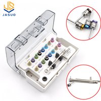Dental 10-70NCM Universal Implant Torque Screwdriver Wrench Prosthetic Restoration Ratchet Kit With 16Pcs ScrewDriver Repair Kit