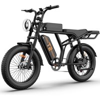 AliExpress URLIFE T2 adult E-bike 20-inch All-terrain fat tire E-Mountain bike 250W 48V 15.6Ah battery Electric Bike