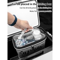 EVA Thicken Fishing Box Folding Live Fish Bucket Handbag 4 Sizes Water Container Bags Fishing Tackle Tools Storage Case