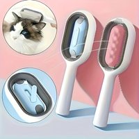 1pc Multifunctional Cat and Dog Grooming Comb with Small Water Tank, Double-Sided Anti Floating Brush