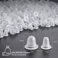 100-1000pcs Silicone Tattoo Ink Cups Large Small Size Conical Soft Pigment Caps for Tattoo Needle Ink Supply Tattoo Accessories