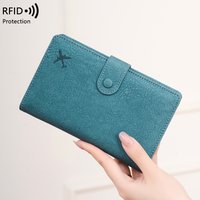 Multifunktionale tragbare RFID-Anti-Diebstahl-Reisepasshülle für Reisedokumente, unverzichtbare Kartenetui
