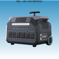 Custom 3200W 2048Wh LiFePO4 Power Station PD100W Fast Charge Solar Generator 4000+ Cycles EU UK US JP Plug for RV Camping