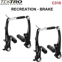 TEKTRO C310 Bicycle Brake MTB Bike BMX Cruiser Linear Pull V Brake Caliper Set with Brake Pads Brake MTB Hydraulic Brakes