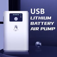 1.5/3W USB Rechargeable Aquarium Fish Tank Oxygen Pump Car Fresh Transport Fishing Oxygen Pump AC/DC Air Pump Pet Supplie