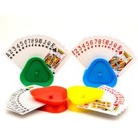 Triangle Hands-Free Card Holders, Lazy Poker Card Holders-Hands-Free Gameplay for Parties, Board Games & Holidays | Board Games