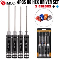 9IMOD RC Hex Driver Set 4pcs 1.5mm/2mm/2.5mm/3mm Steel Screwdriver Tool with Hex Wrench Collar Set