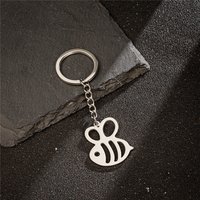 Cute Bee Keychain Fashion Animal Key Ring Daily Key Chains Souvenir Gifts for Women Girls Handbag Purse Jewelry Accessories