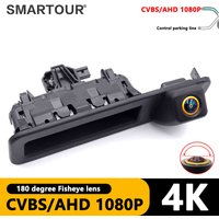 Smartour 4K AHD 1080P Fahrzeug-Rückfahrkamera für BMW 5er F10 F11/ 3er F30 F31 F32/X3 F25/X4 F26/X5 F15/X6 F16 Auto