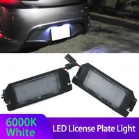 2pcs LED License Plate Light Canbus Number Lamp No Error for Hyundai I20 Veloster XG30 Coupe for Kia Rio Soul Picanto