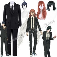 Anime Chainsaw Man Angel Devil Kobeni Higashiyama Hayakawa Aki Cosplay Costume Wig Demon Hunter Uniform Halloween Costumes