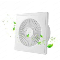 4/6/7 Inch All-in-One Exhaust Fan & Air Purifier - Ultra Thin Pressurized Ventilator for Wall, Window, Bathroom Duct