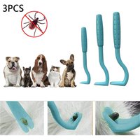 Flea Remover Hook Tick Remover Tweezer Tick Pull Pet Cat Dog Tick Clamp Accessories Pet Mite Flea Extractor Dog Accessories