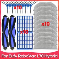 Compatible For ( Eufy RoboVac L70 Hybrid ) Roller Side Brush Hepa Filter Mop Robot Vacuum Cleaner Accessory Spare Part