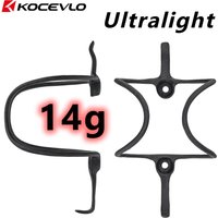 KOCEVLO Ultralight 14g±2g Full Carbon Fiber Water Bottle Cage MTB/Road Bicycle Botellero 3K Carbon Bike Bottle Holder