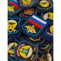 AliExpress NONE Russian Outdoor Sports Apparel Decorative VDV Armband, Badge Style Identification Shoulder Sticker Hook and Loop Sticker