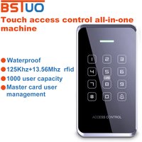 125KHz and 13.56Mhz RFID Access Control Keypad NFC EM/IC Card Reader Door Access Control System Door Lock Opener Keyboard System